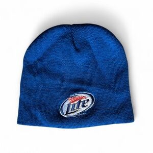 Vintage Miller Lite Blue Beanie